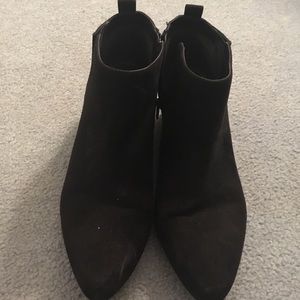 Black ankle booties